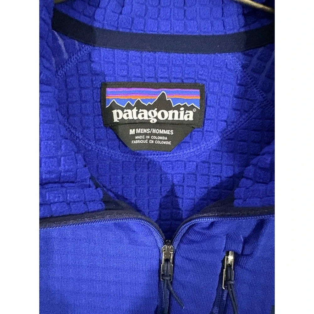 PATAGONIA REGULATOR R1 1/4 ZIP FLEECE MENS‎ MEDIUM BLUE